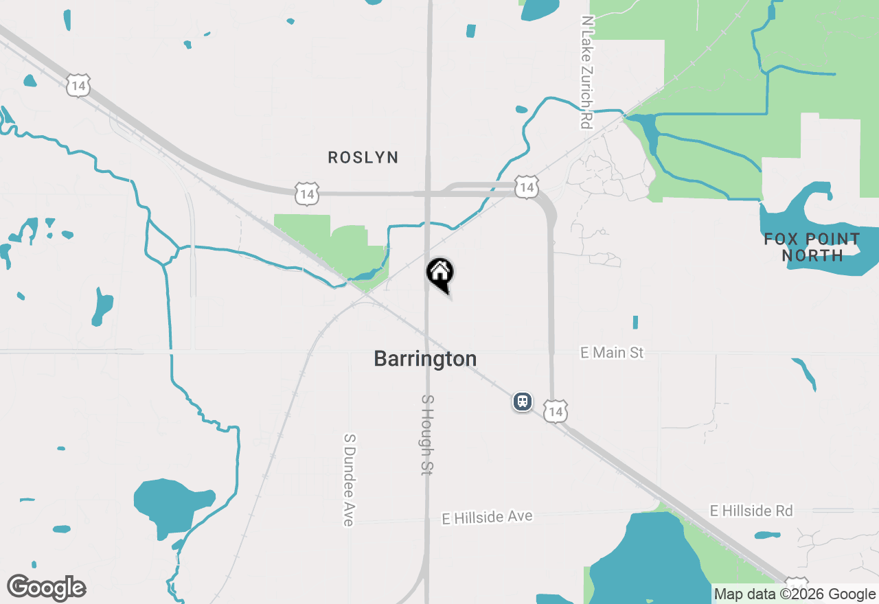 Map of 160 Washington Street #160, Barrington, IL 60010