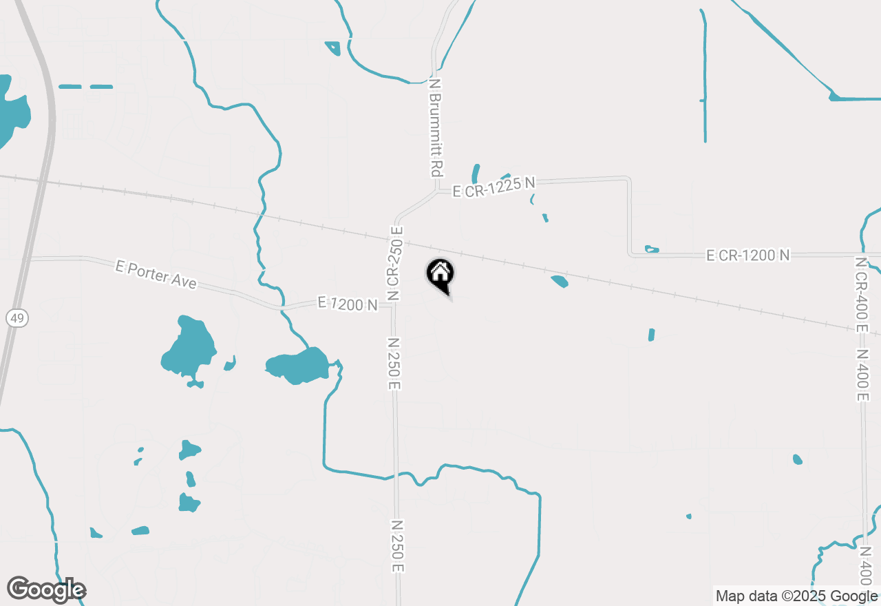 Map of 2119 Easton Park Drive, Chesterton, IN 46304