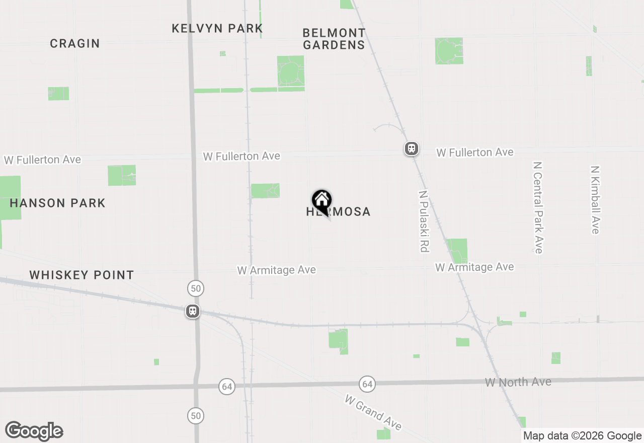 Map of 4334 W Shakespeare Avenue, Chicago, IL 60639