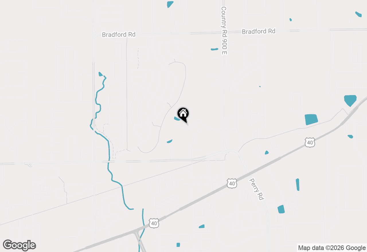 Map of 8656 Meadowlands Court, Plainfield, IN 46168