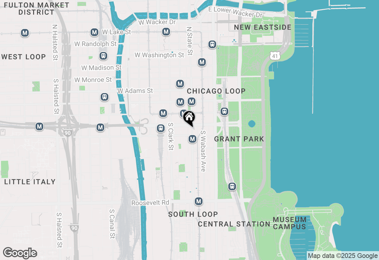 Map of 520 S State Street #501, Chicago, IL 60605