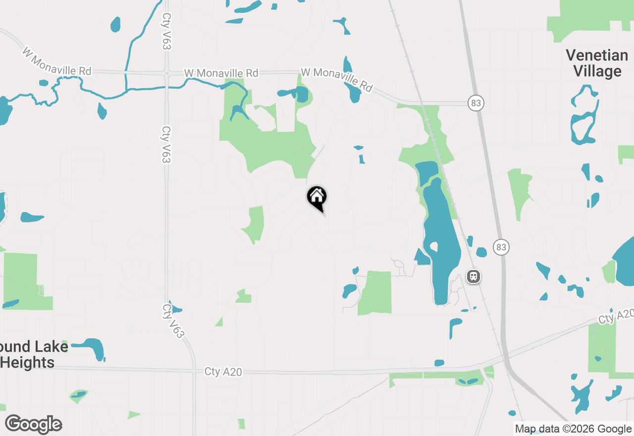 Map of 2243 N Orchard Lane, Round Lake Beach, IL 60073