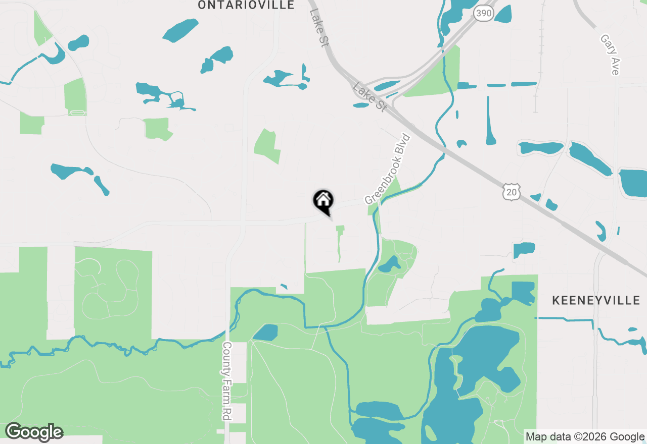 Map of 1622 W Celebrity Circle, Hanover Park, IL 60133