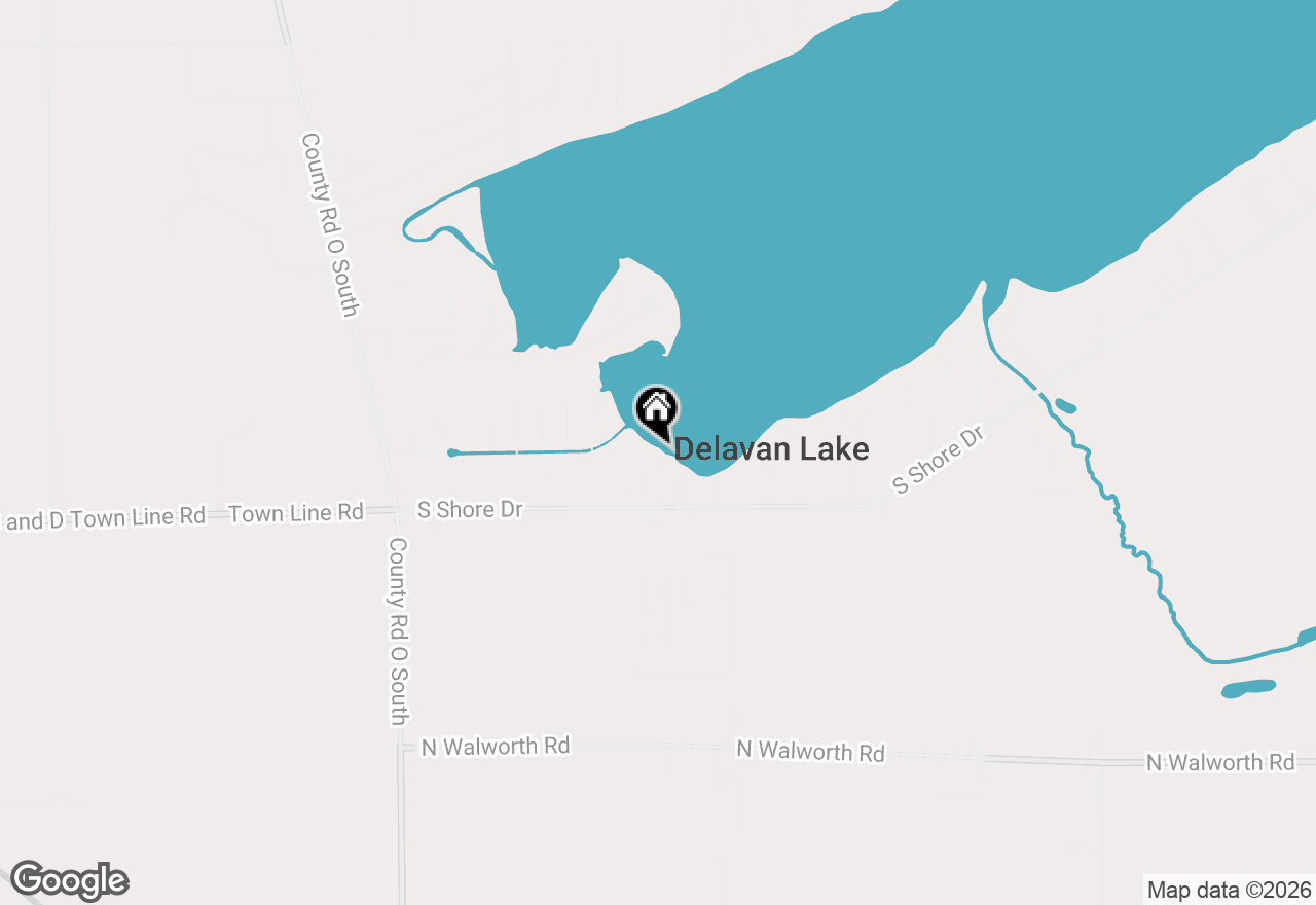 Map of 4137 Bennett St, Delavan, WI 53115