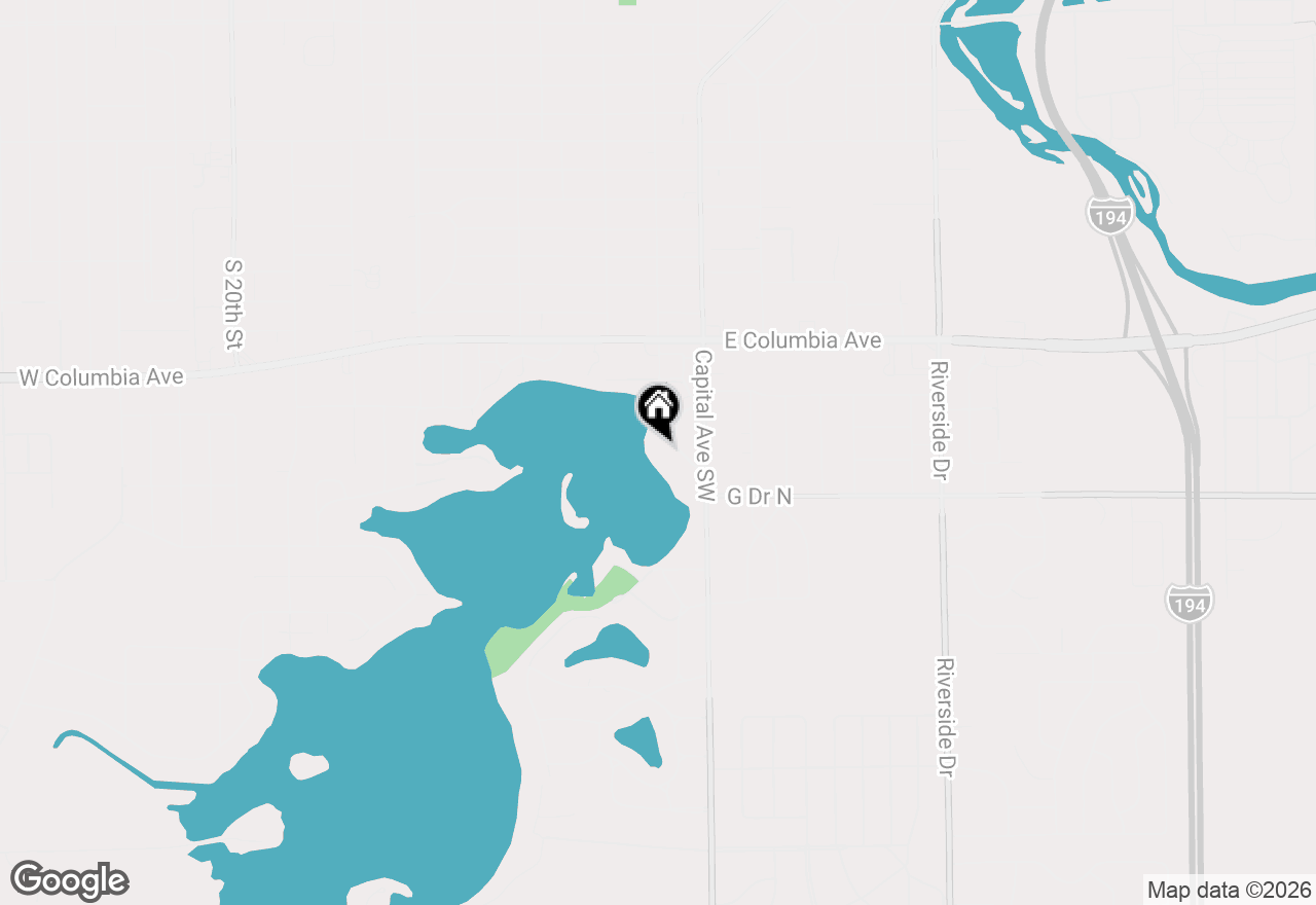 Map of 24 Hiawatha Drive, Battle Creek, MI 49015