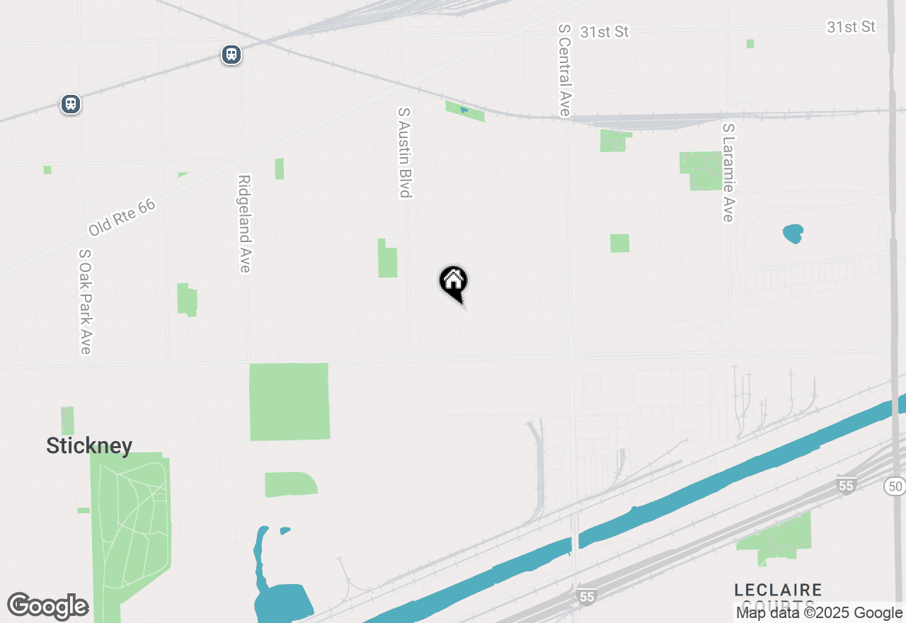 Map of 3741 S 59 Avenue, Cicero, IL 60804