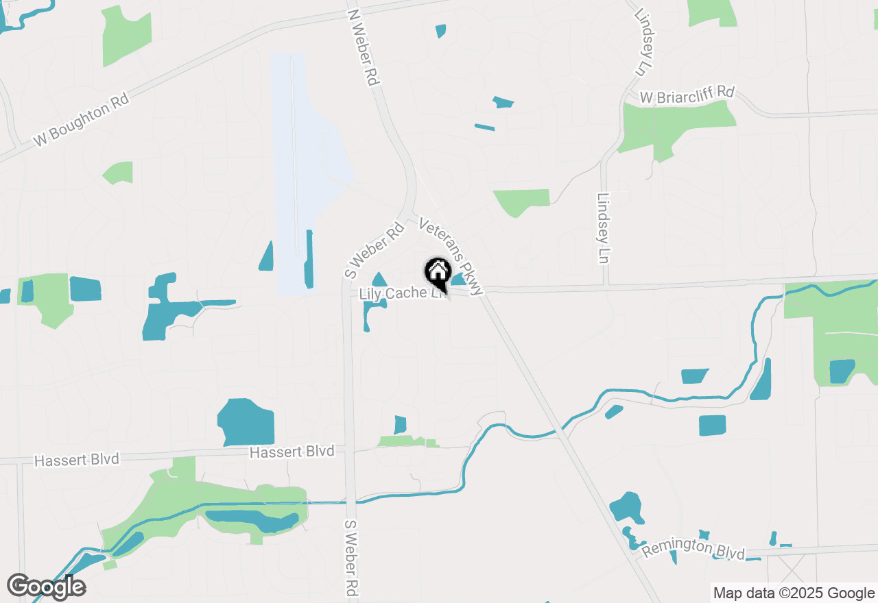 Map of 302 Thistle Drive, Bolingbrook, IL 60440