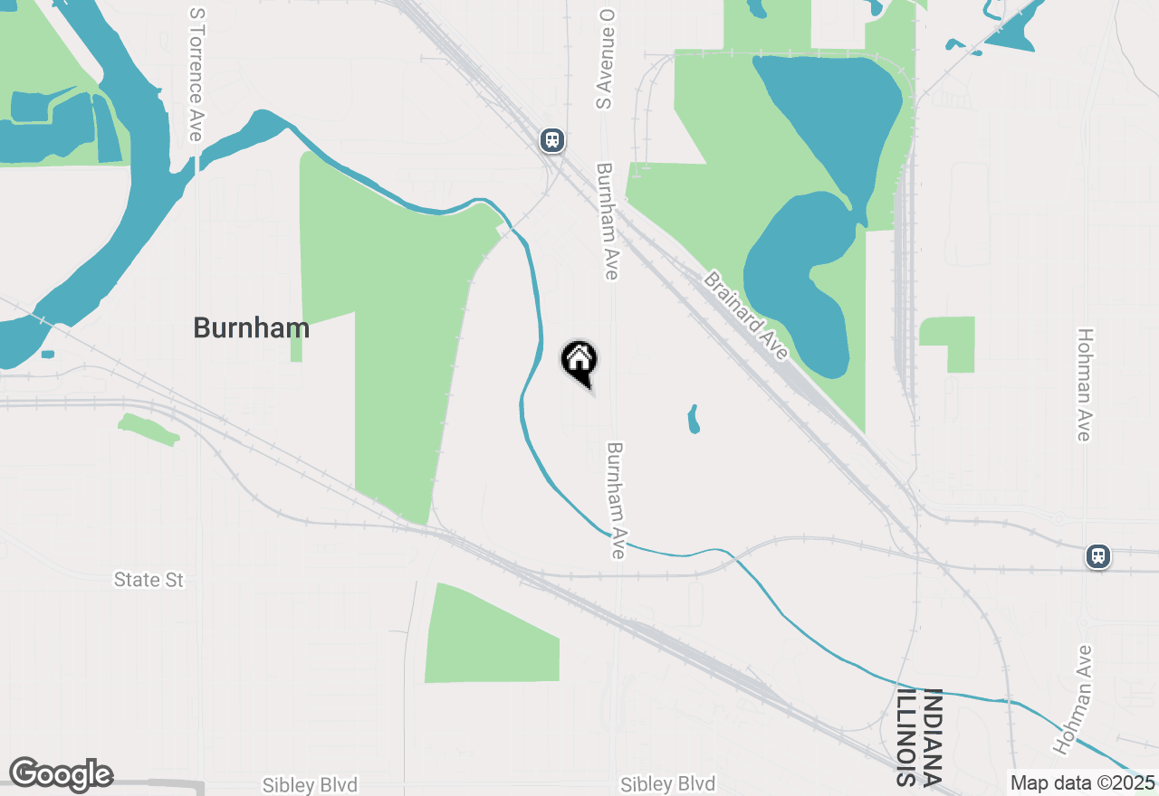 Map of 14222 S Green Bay Avenue, Burnham, IL 60633