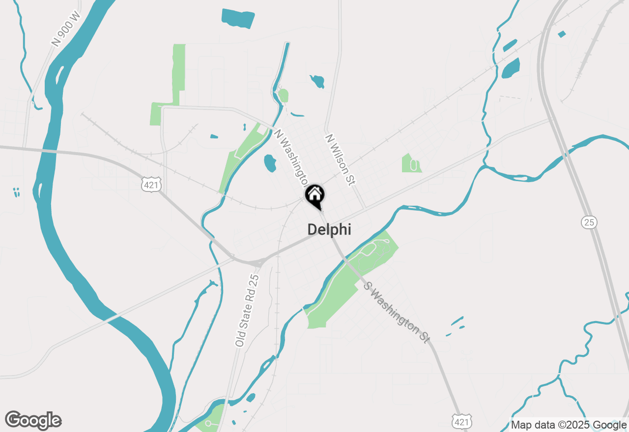 Map of 111 W Franklin Street, Delphi, IN 46923