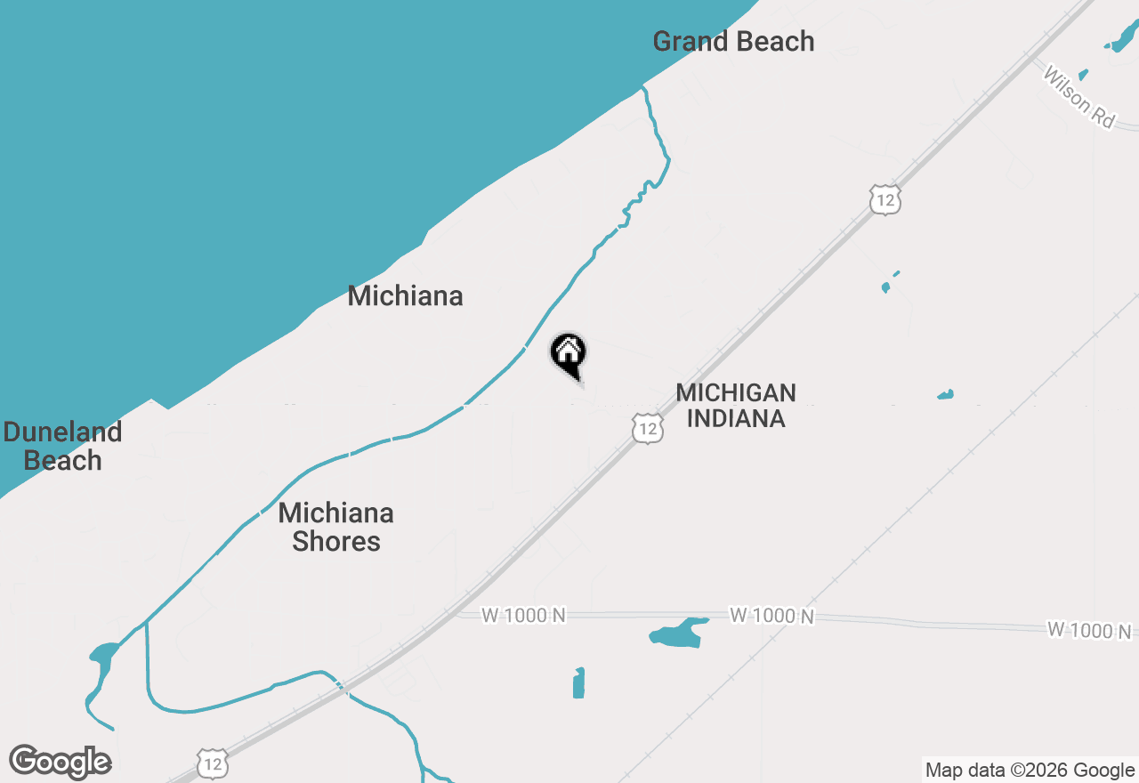 Map of 4108 Chippewa Trail, New Buffalo, MI 49117