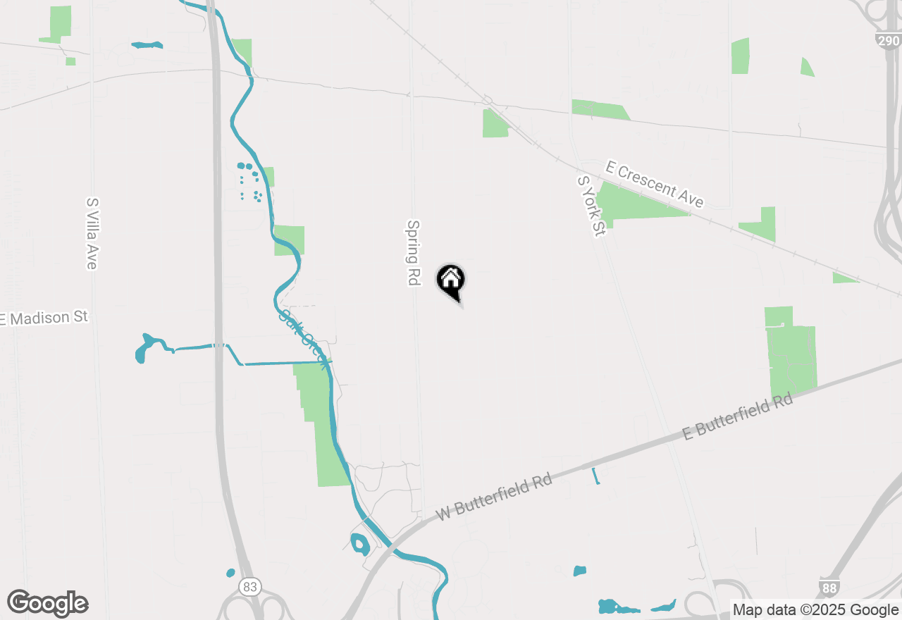 Map of 786 S Swain Avenue, Elmhurst, IL 60126