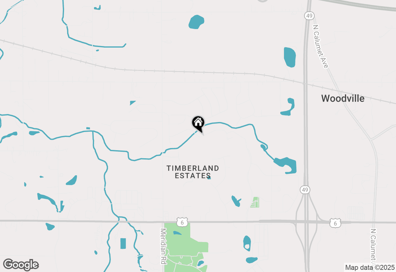 Map of 39 Elderberry Lane, Valparaiso, IN 46383