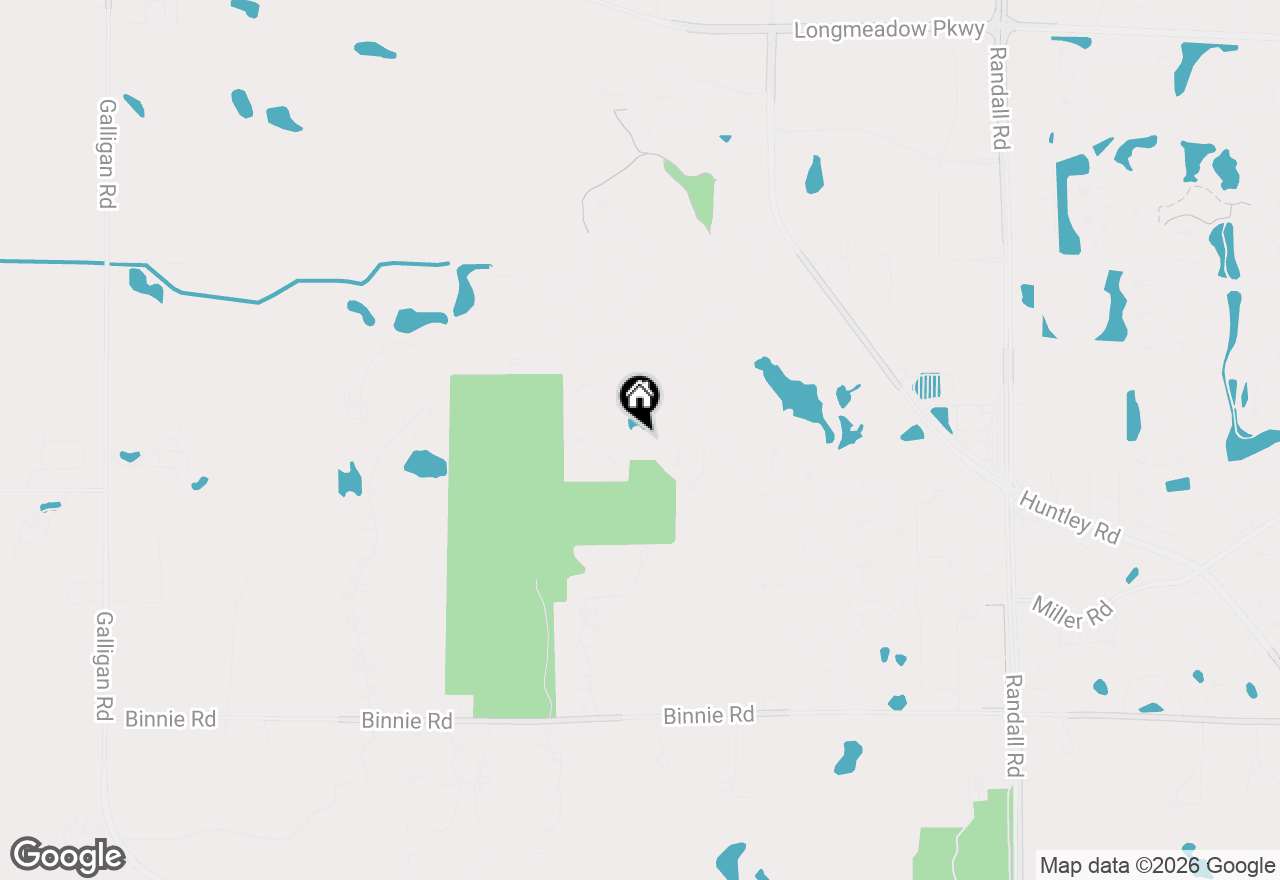 Map of 2834 Forestview Drive, Carpentersville, IL 60110