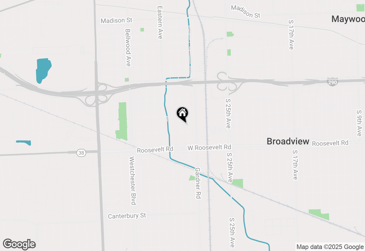 Map of 1001 Manchester Avenue, Westchester, IL 60154