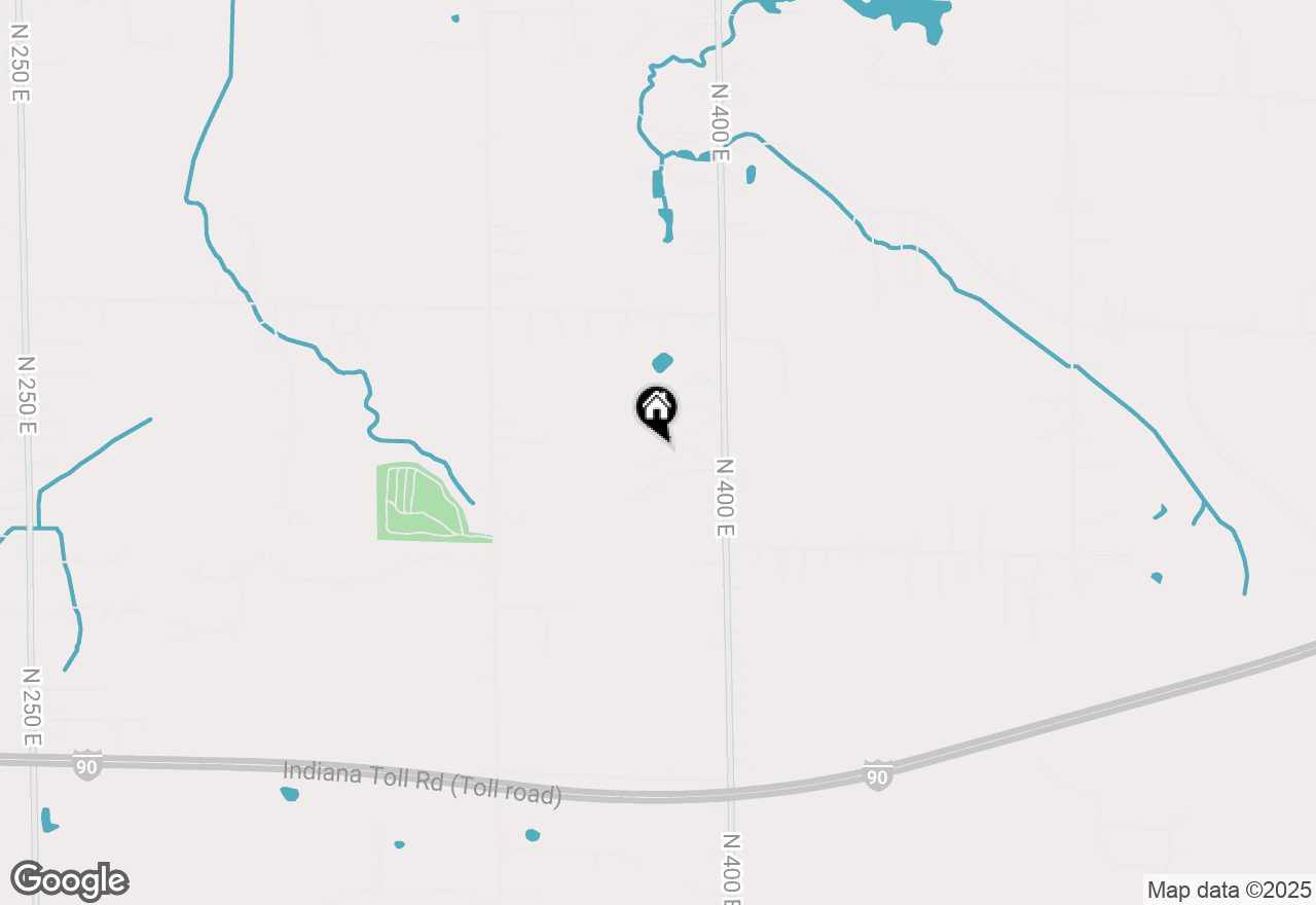 Map of 1020 N 400 E, Chesterton, IN 46304