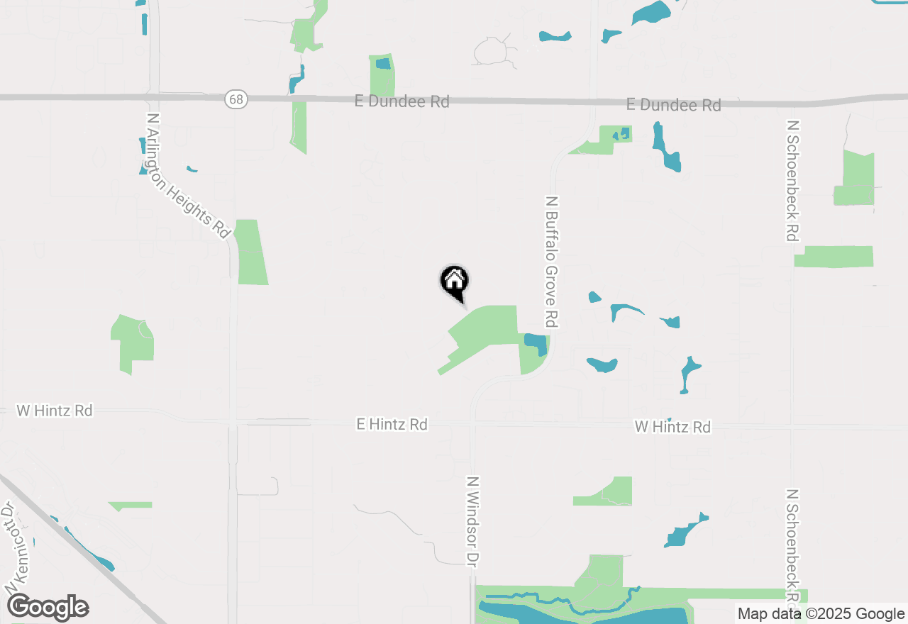 Map of 1306 E Best Drive, Arlington Heights, IL 60004