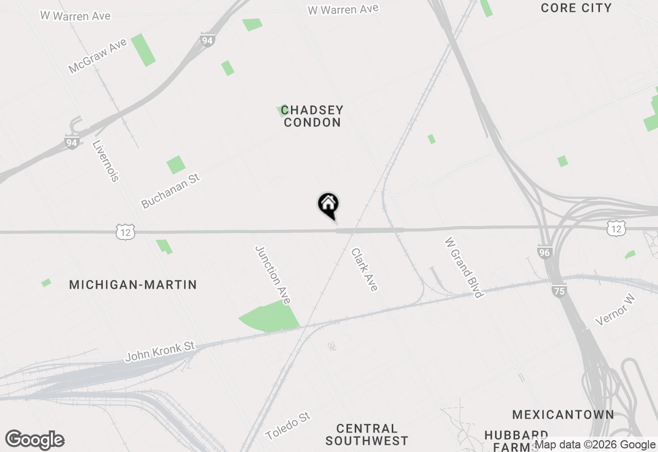 Map of 4500 Michigan Avenue, Detroit, MI 48210