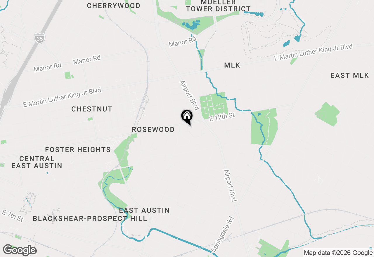 Map of 3007 E 12th St #82, Austin, TX 78702