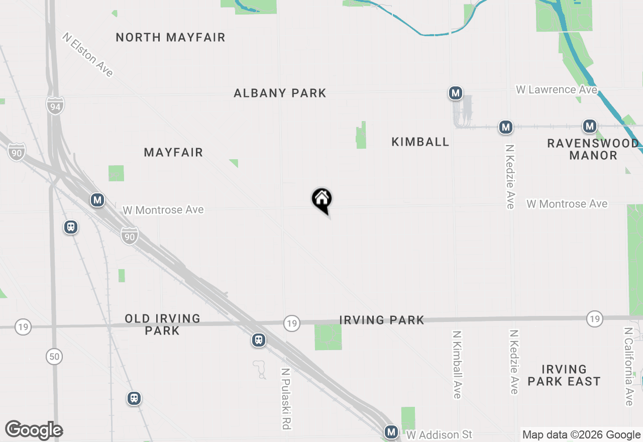 Map of 4330 N Avers Avenue, Chicago, IL 60618