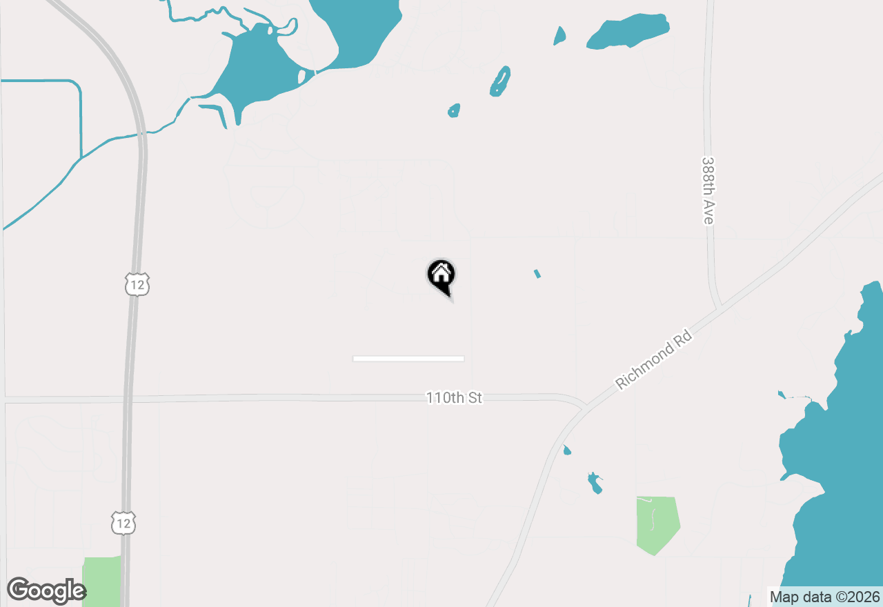 Map of 40165 106th St, Genoa City, WI 53128