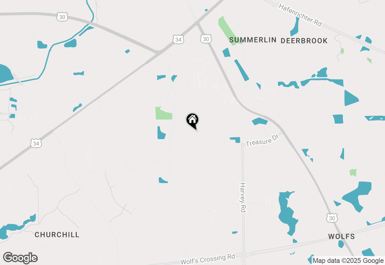 Map of 412 Blue Ridge Drive, Oswego, IL 60543