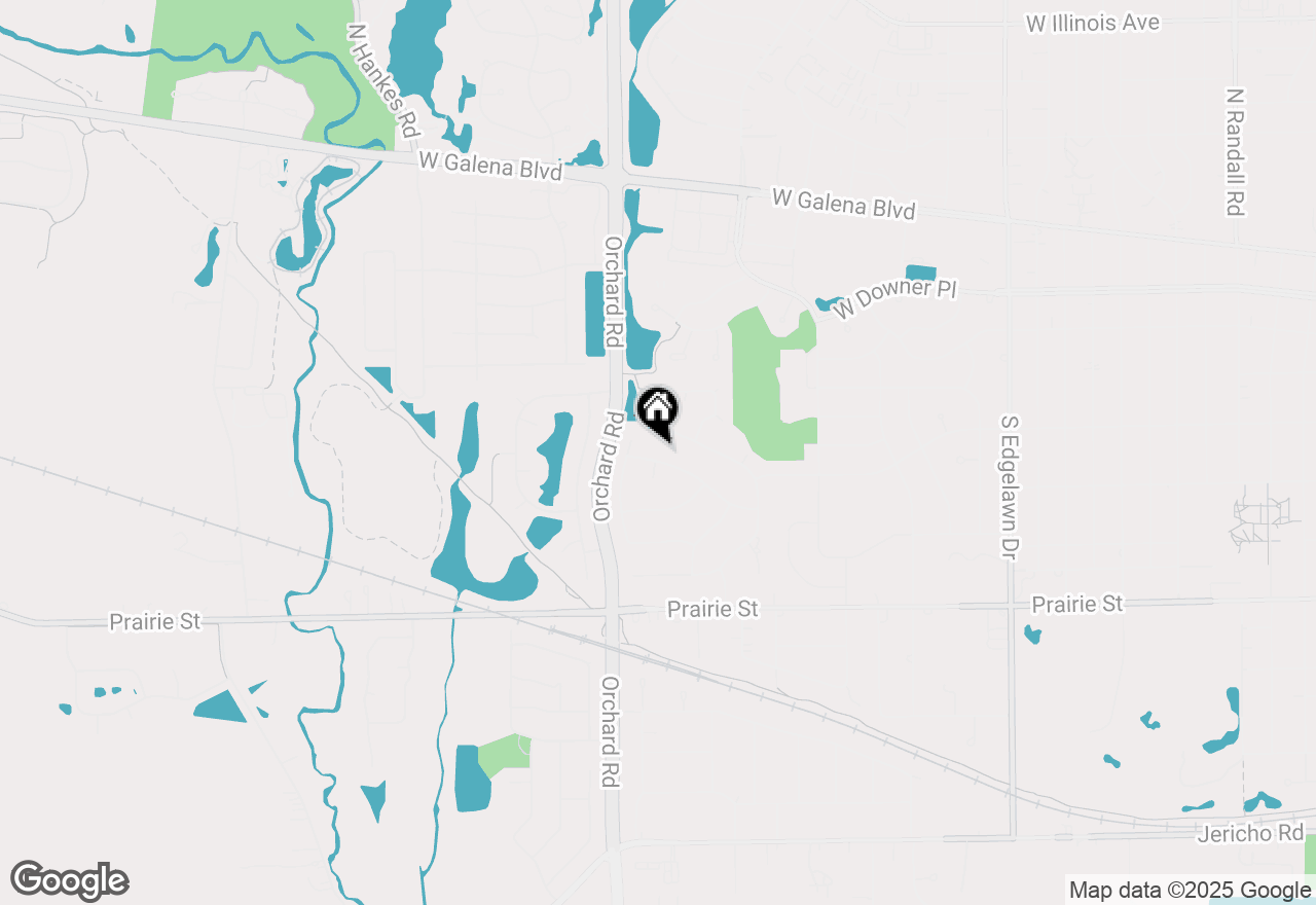 Map of 2351 Tanglewood Drive, Aurora, IL 60506