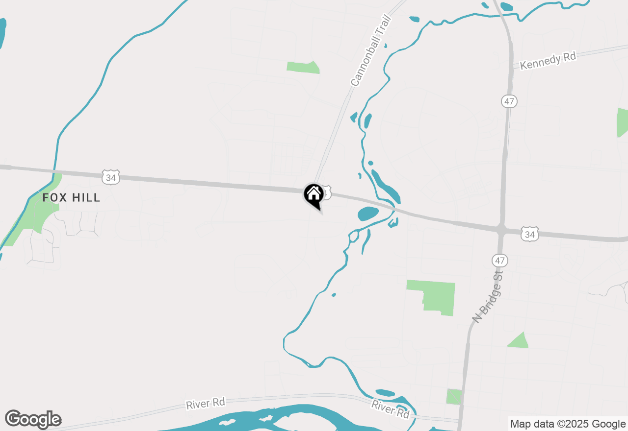 Map of 1408 Cannonball Trail, Yorkville, IL 60560