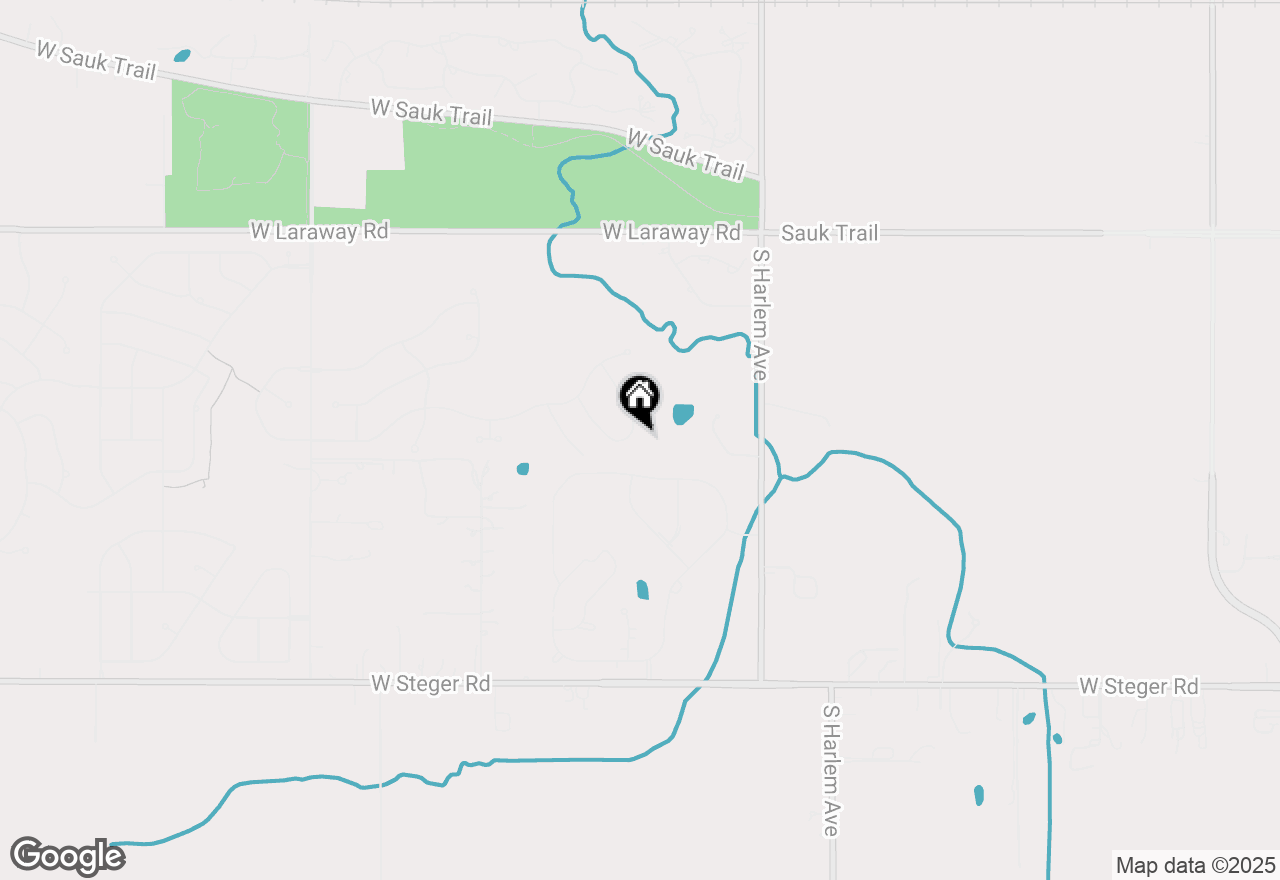 Map of 22677 Lilly Pad Lane, Frankfort, IL 60423