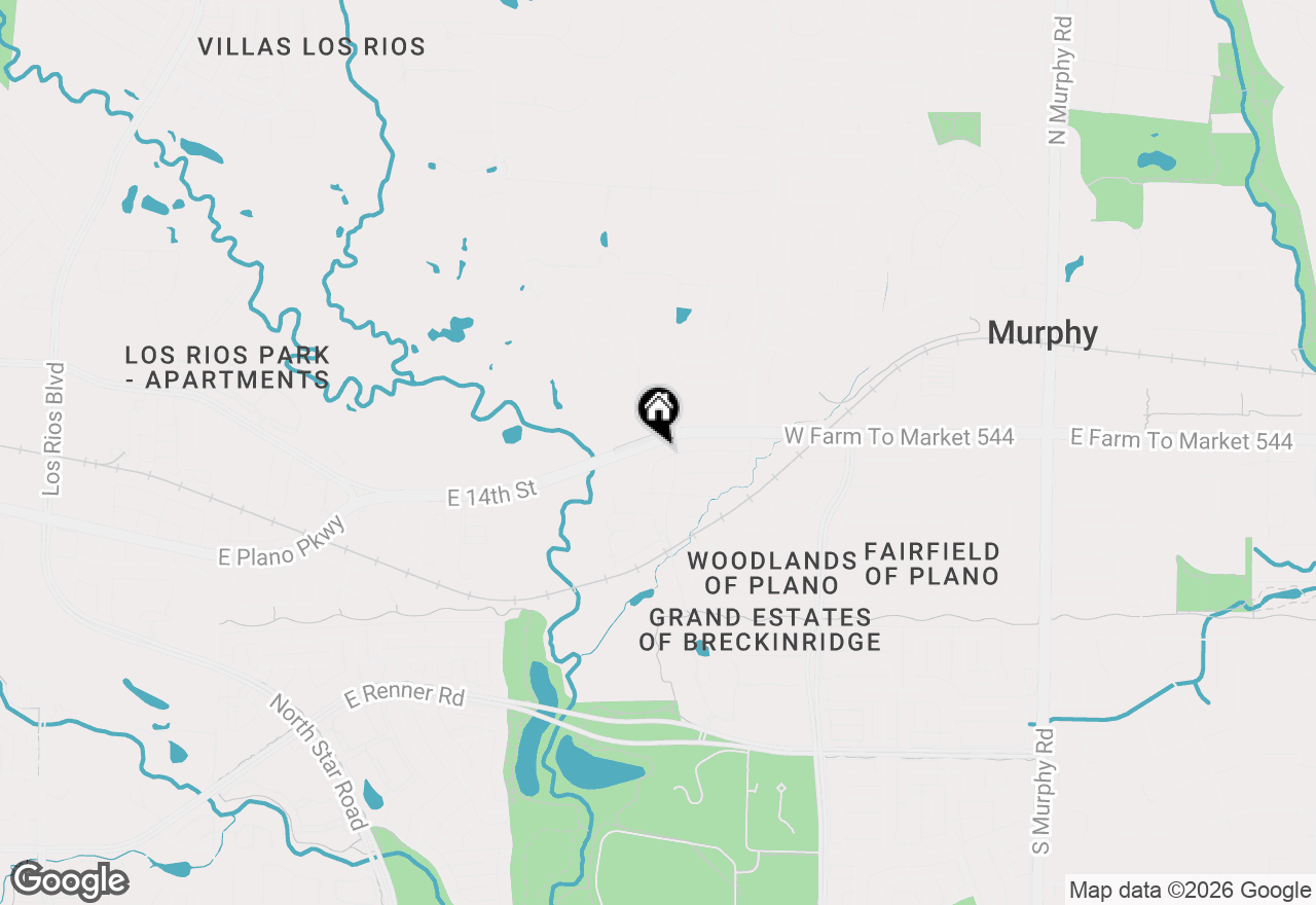 Map of 5401 Snowberry Drive, Plano, TX 75094