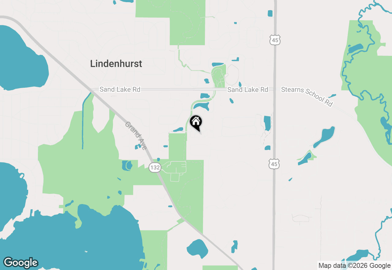 Map of 579 Willow Way, Lindenhurst, IL 60046