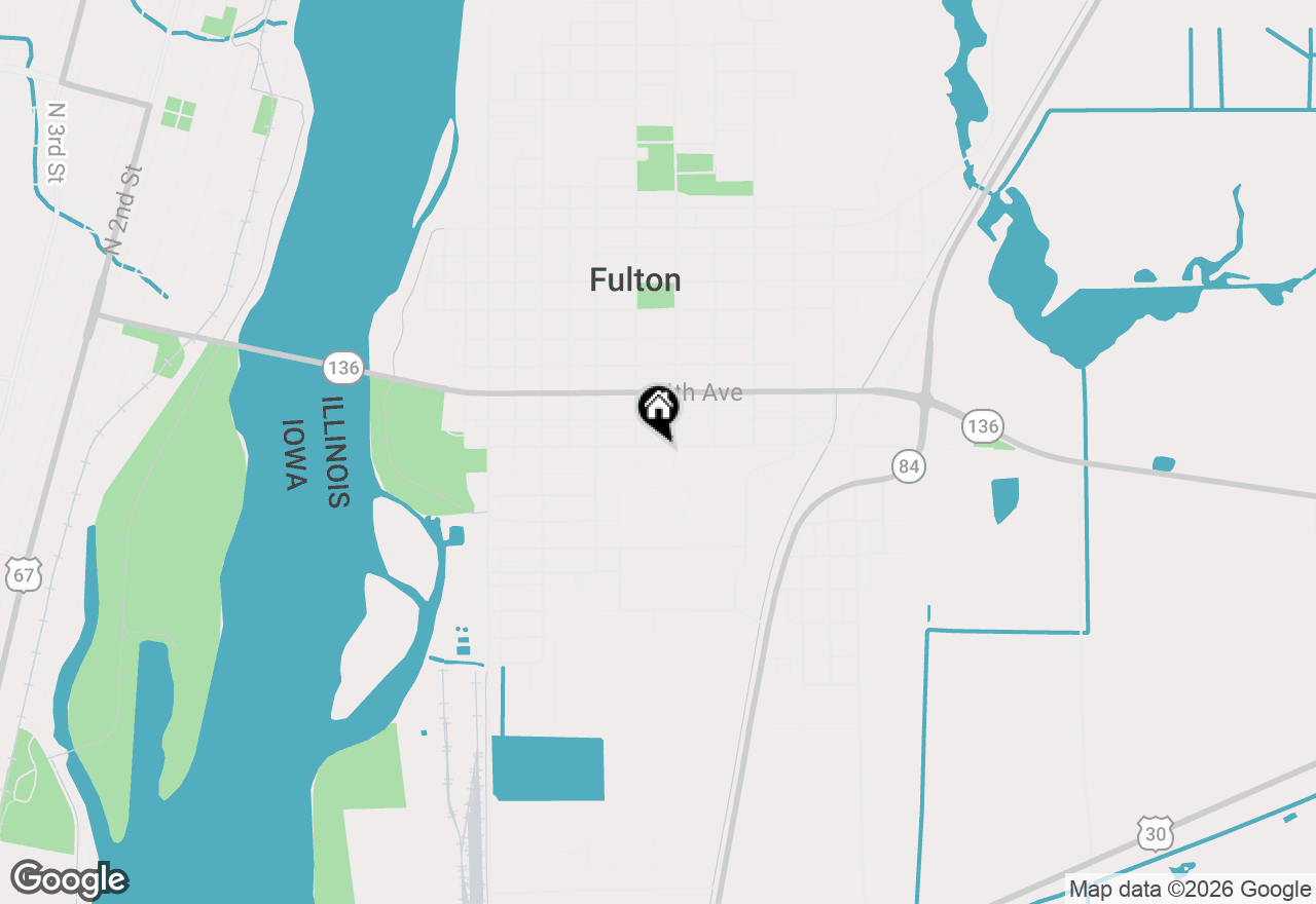 Map of 918 16th Avenue, Fulton, IL 61252