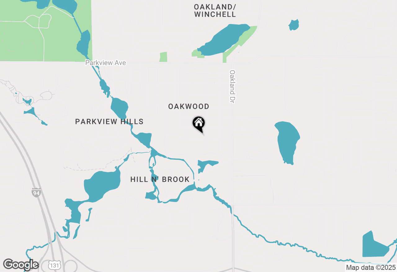 Map of 2338 Edgewood Drive, Kalamazoo, MI 49008