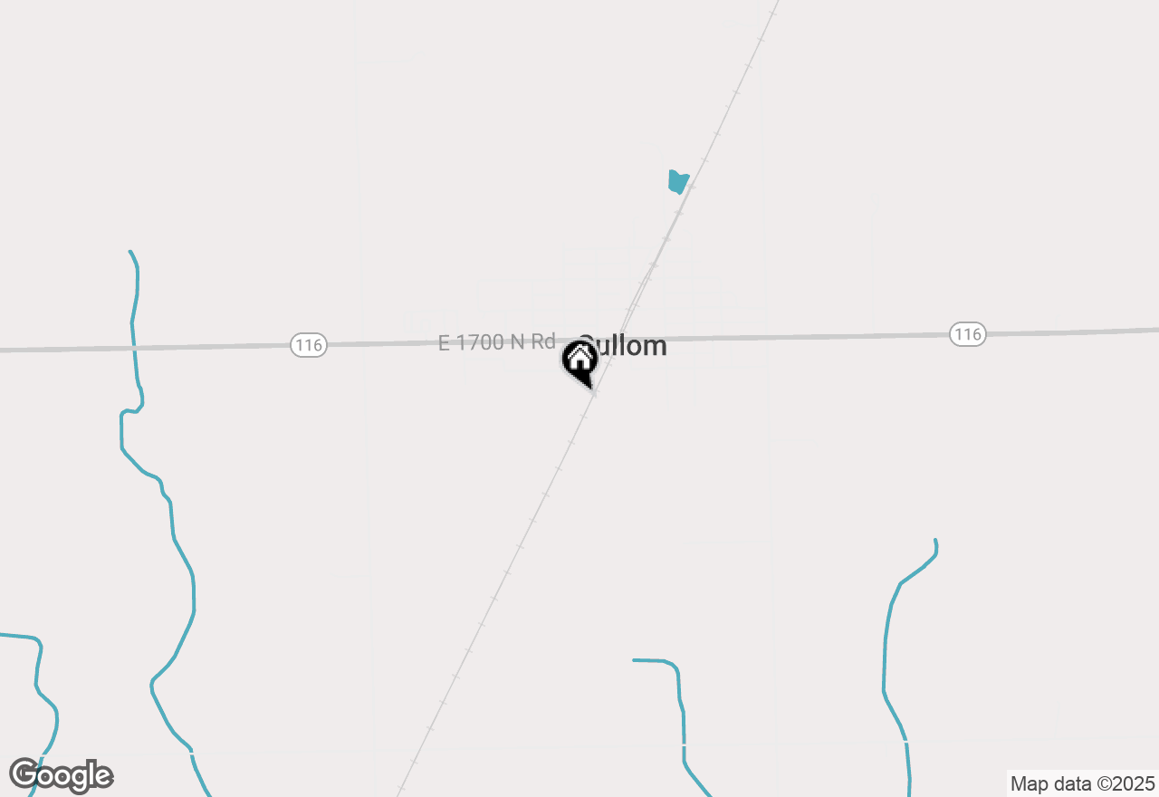 Map of 214 W Cleveland Street, Cullom, IL 60929