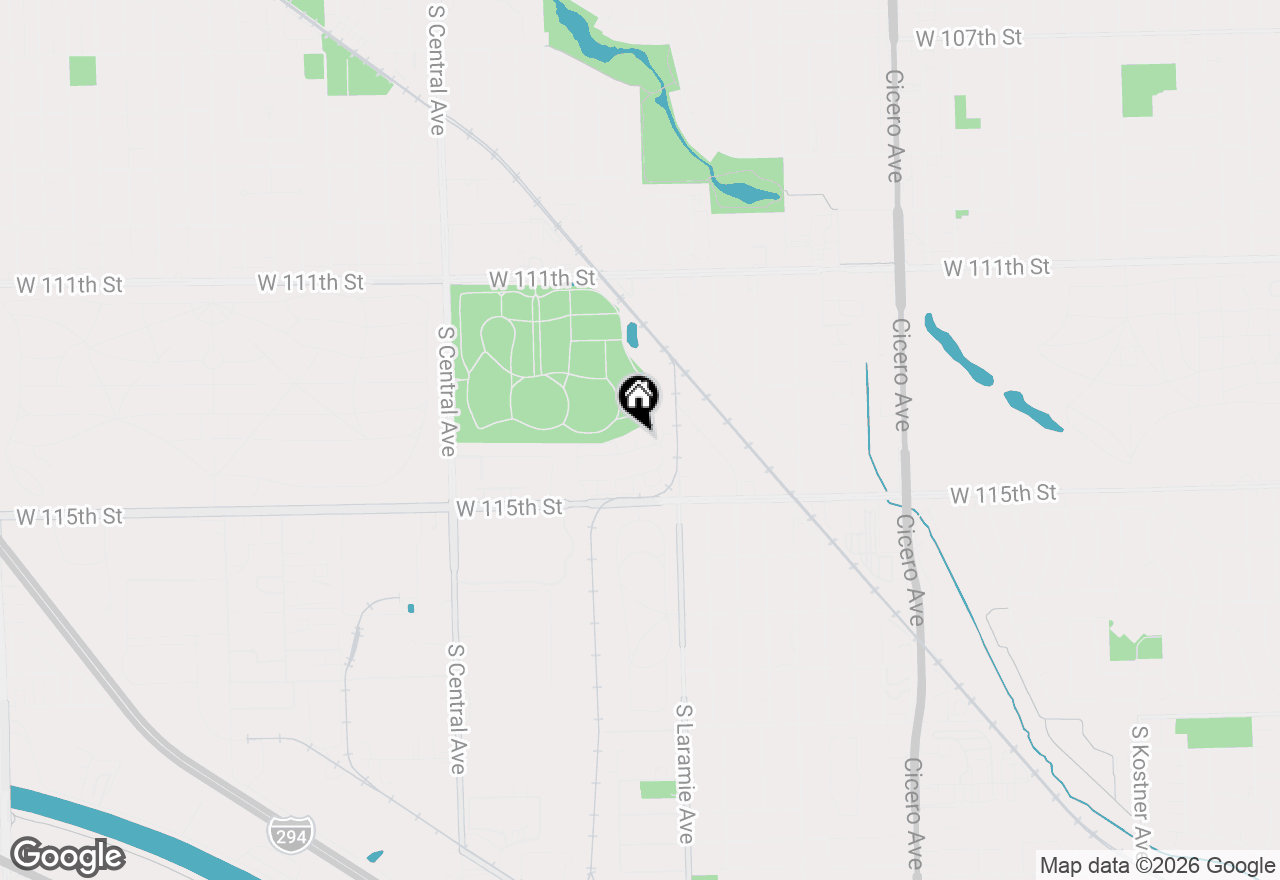 Map of 5238 W Dixie Drive, Alsip, IL 60803