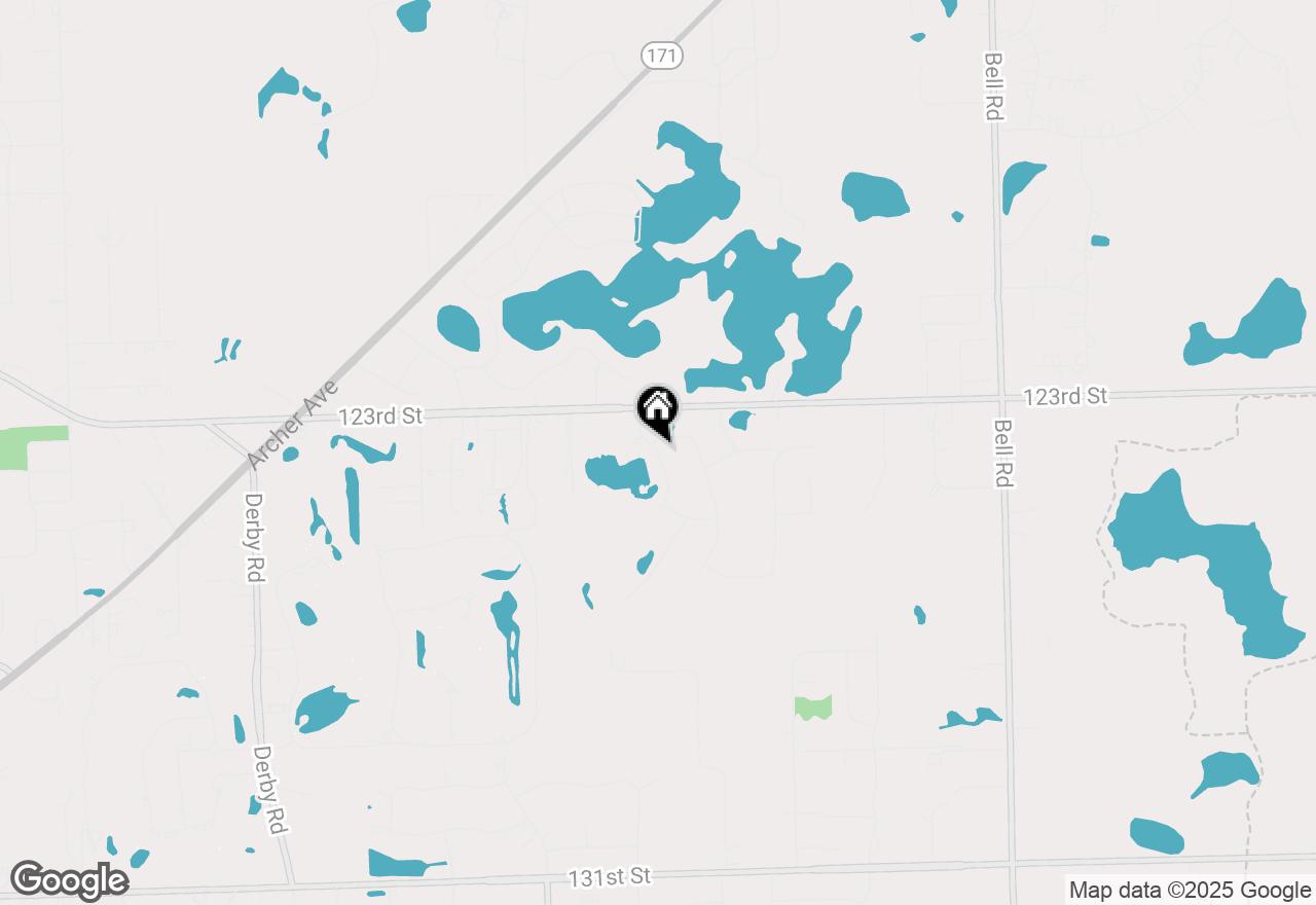 Map of 12421 Portrush Lane, Lemont, IL 60439