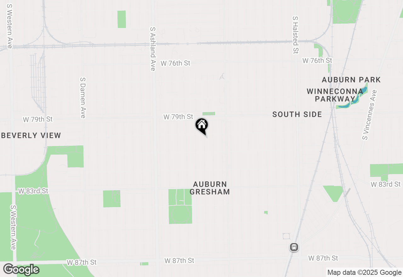 Map of 8011 S Ada Street, Chicago, IL 60620