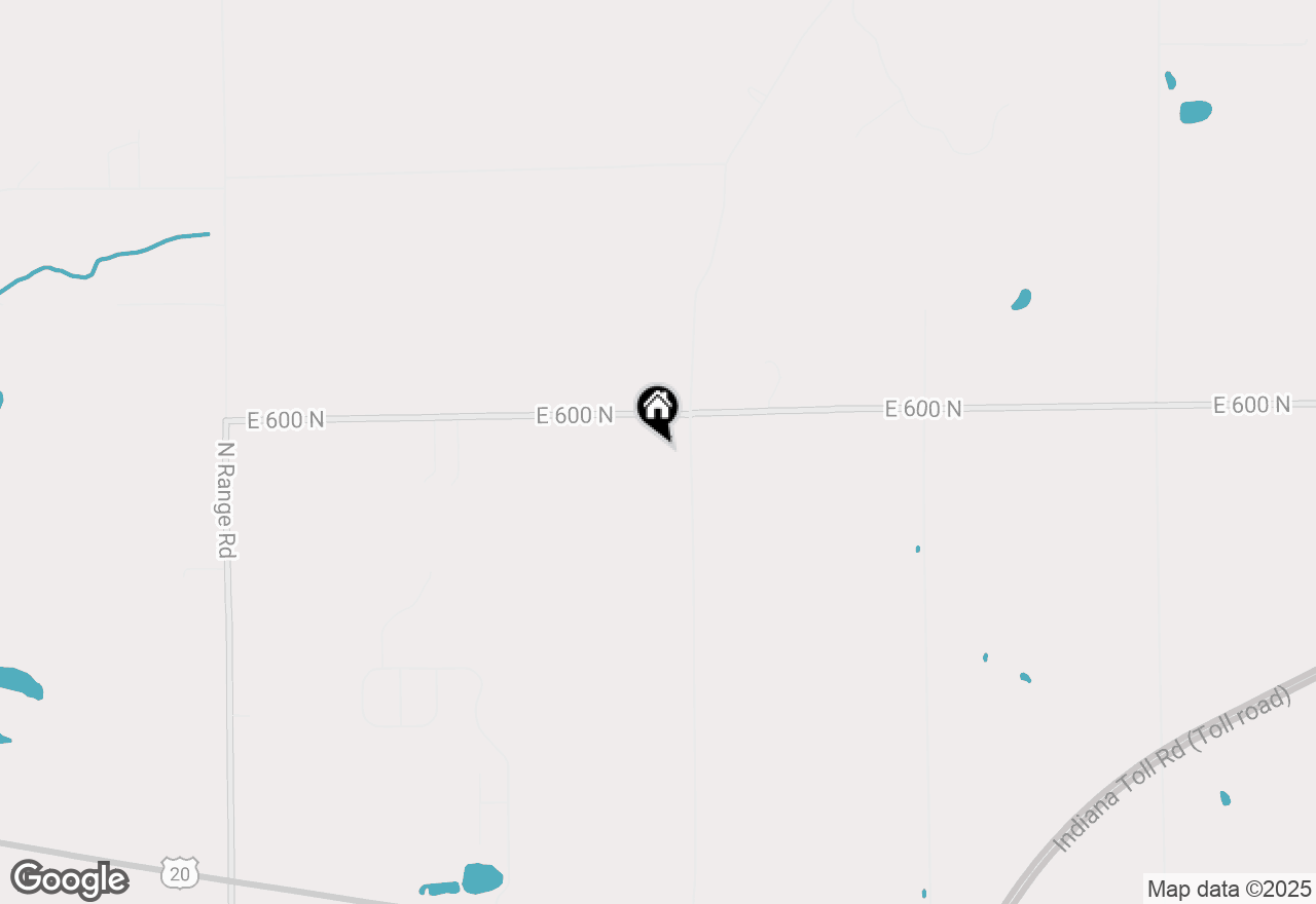 Map of 878 E 600 N, La Porte, IN 46350