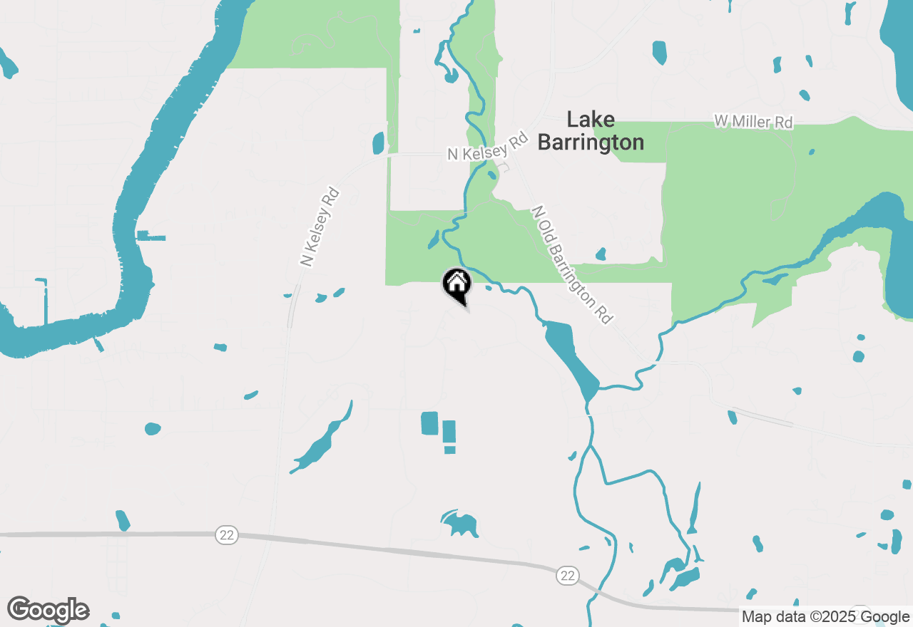 Map of 27801 Hawks Nest Circle, Lake Barrington, IL 60010