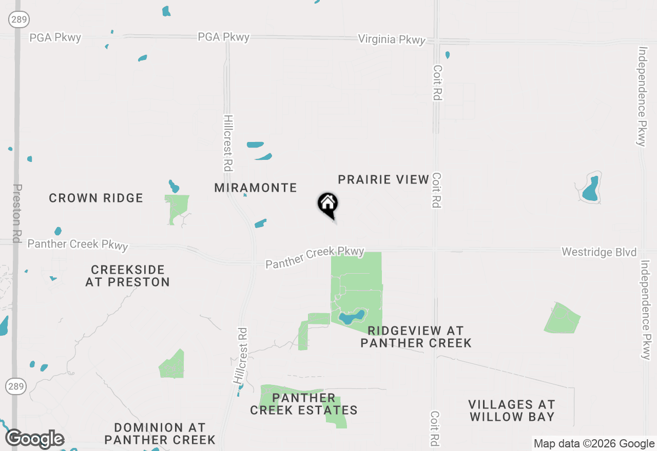 Map of 13674 Carmenita Drive, Frisco, TX 75035