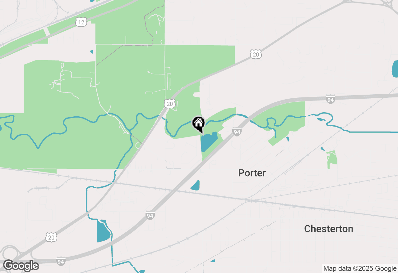 Map of 378 Lake Vista Court, Porter, IN 46304