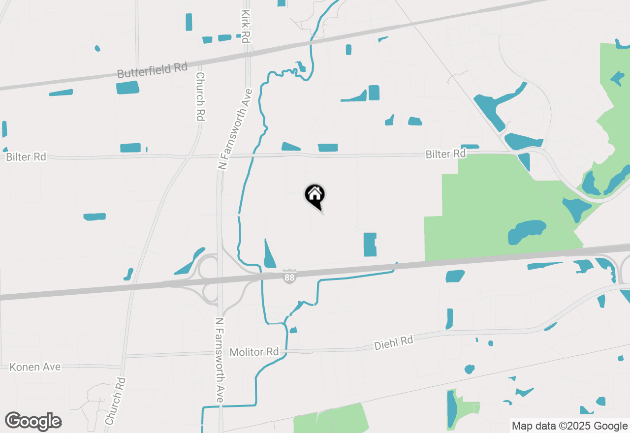 Map of 2315 Nan Street, Aurora, IL 60502