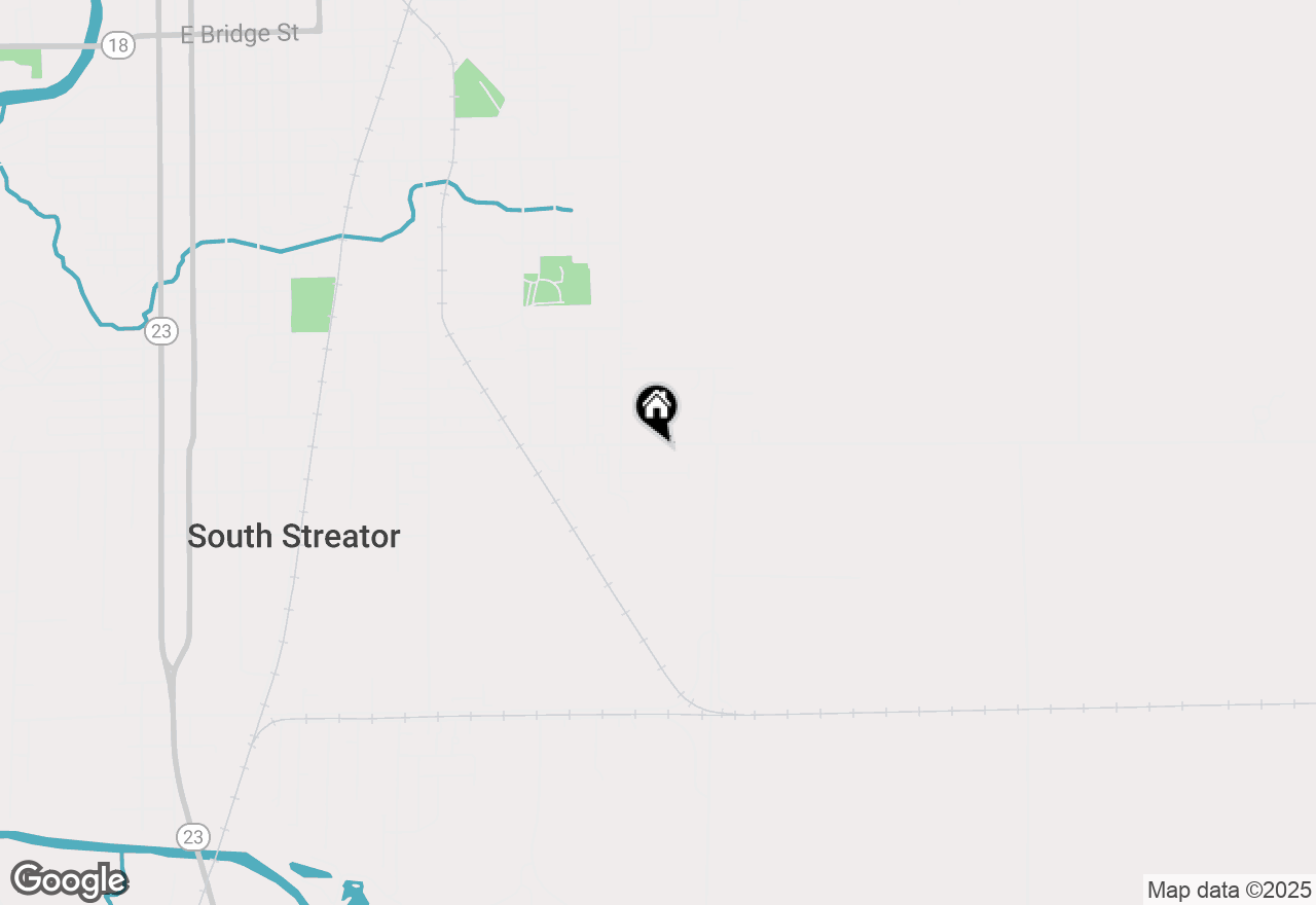 Map of 1313 E 12th Street, Streator, IL 61364