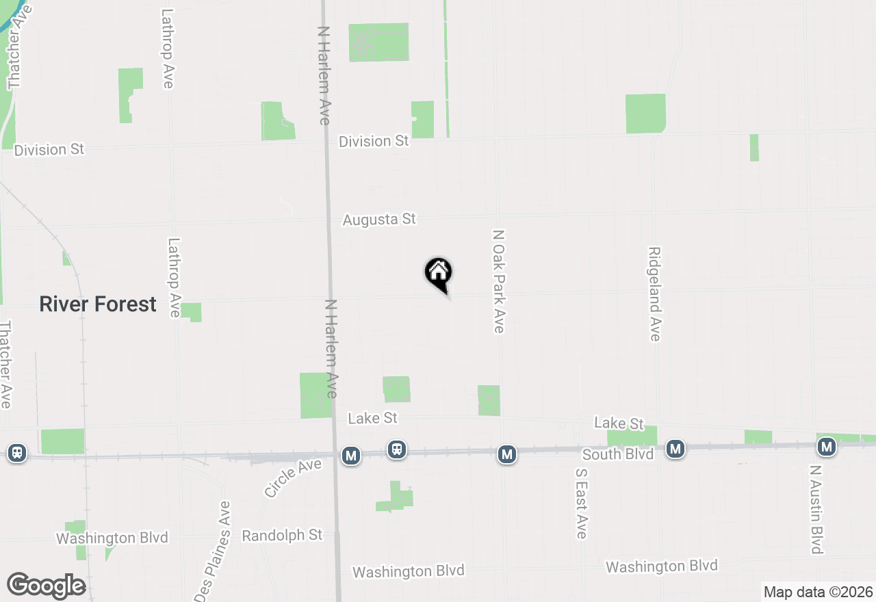 Map of 917 Chicago Avenue, Oak Park, IL 60302