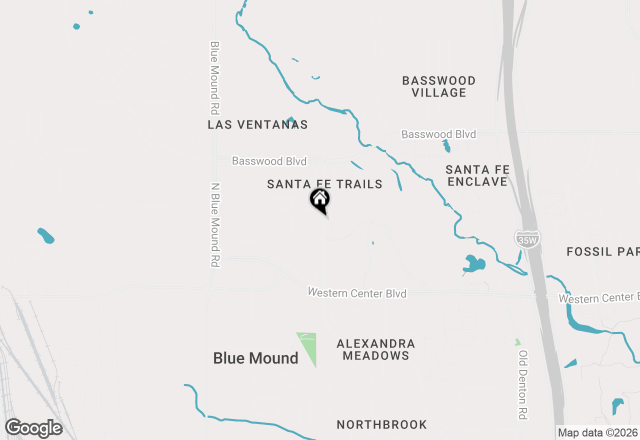 Map of 1956 Kachina Lodge Road, Fort Worth, TX 76131