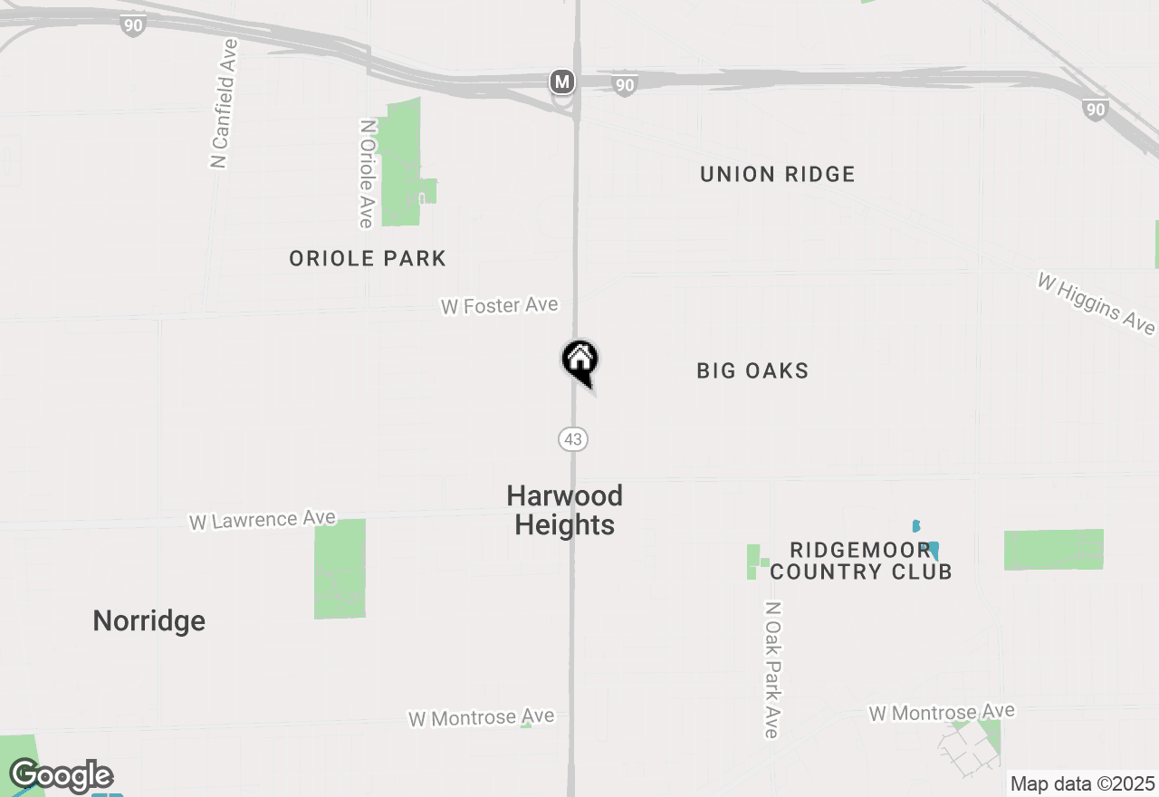 Map of 4935 N Harlem Avenue #2, Chicago, IL 60656