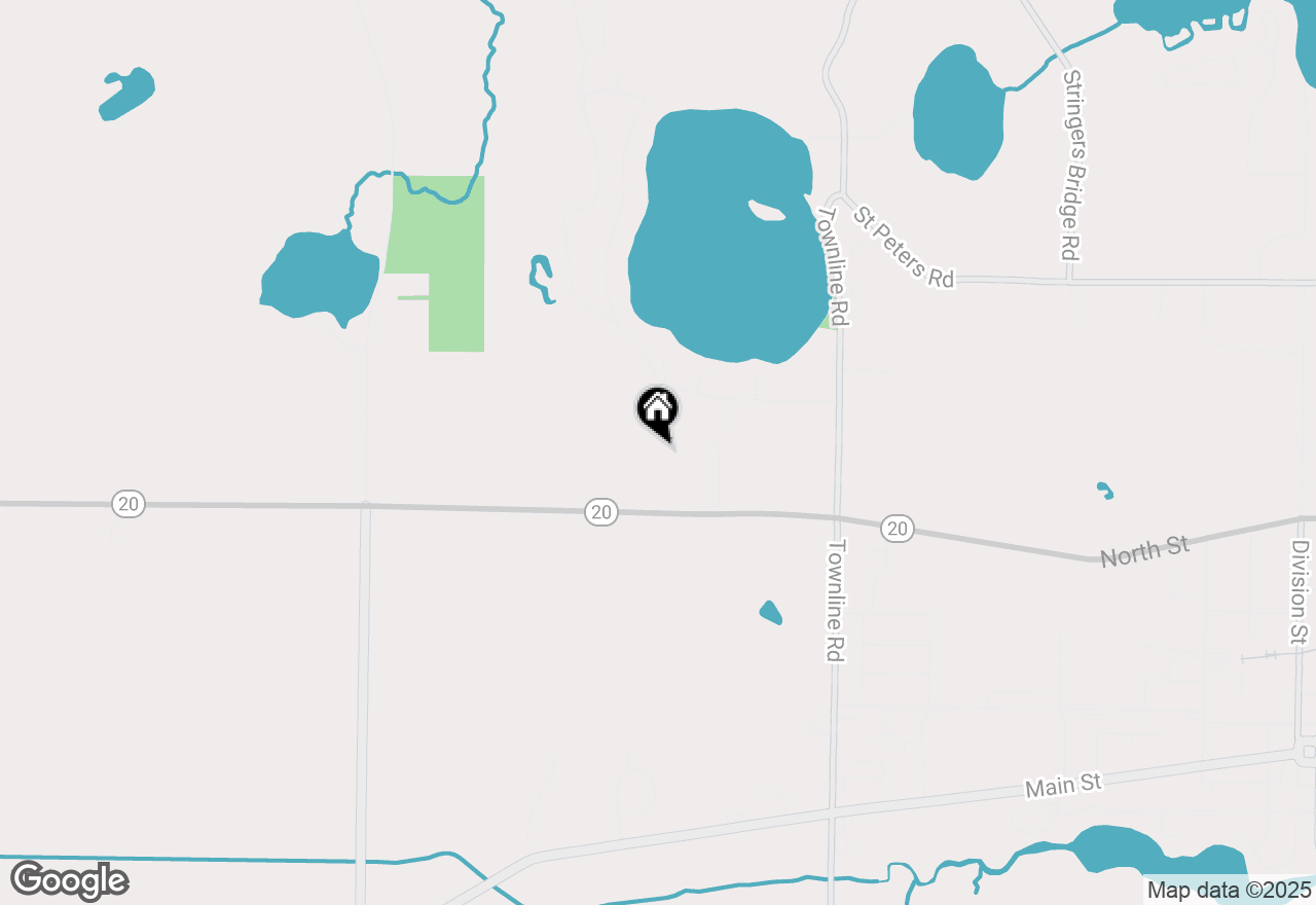Map of W2648 Highway 20, East Troy, WI 53120