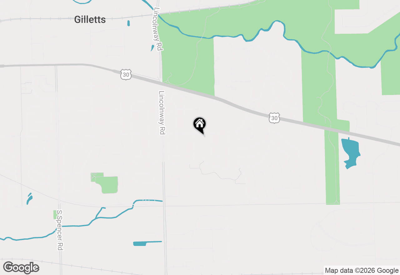 Map of 2310 Bluestone Bay Drive, New Lenox, IL 60451