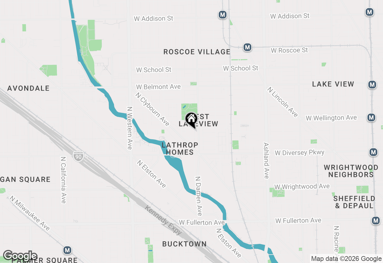 Map of 2919 N Seeley Avenue #CH2, Chicago, IL 60618