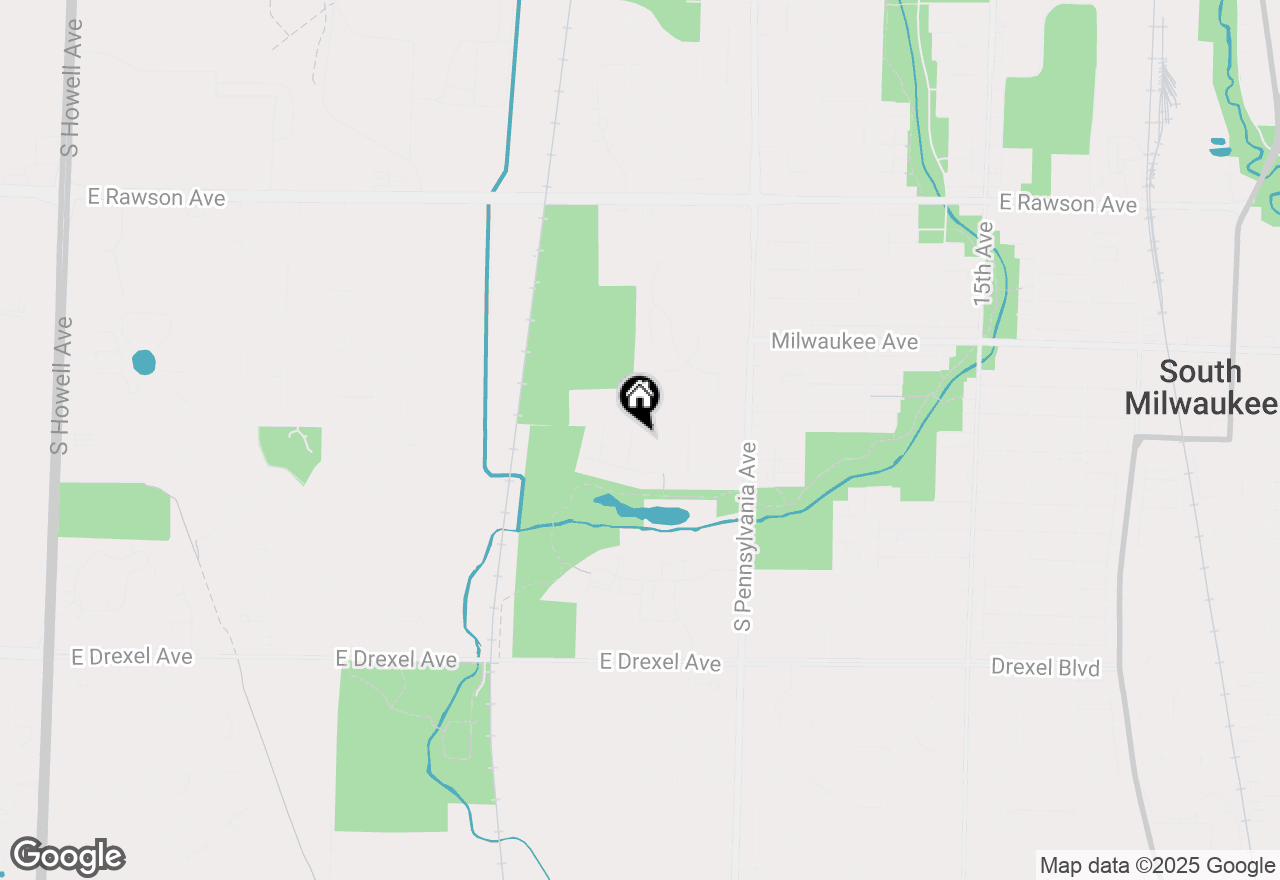 Map of 7514 S Lynhaven Dr, Oak Creek, WI 53154