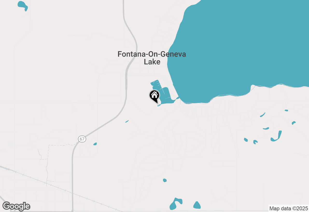 Map of 201 Abbey Ridge Ct, Fontana, WI 53125